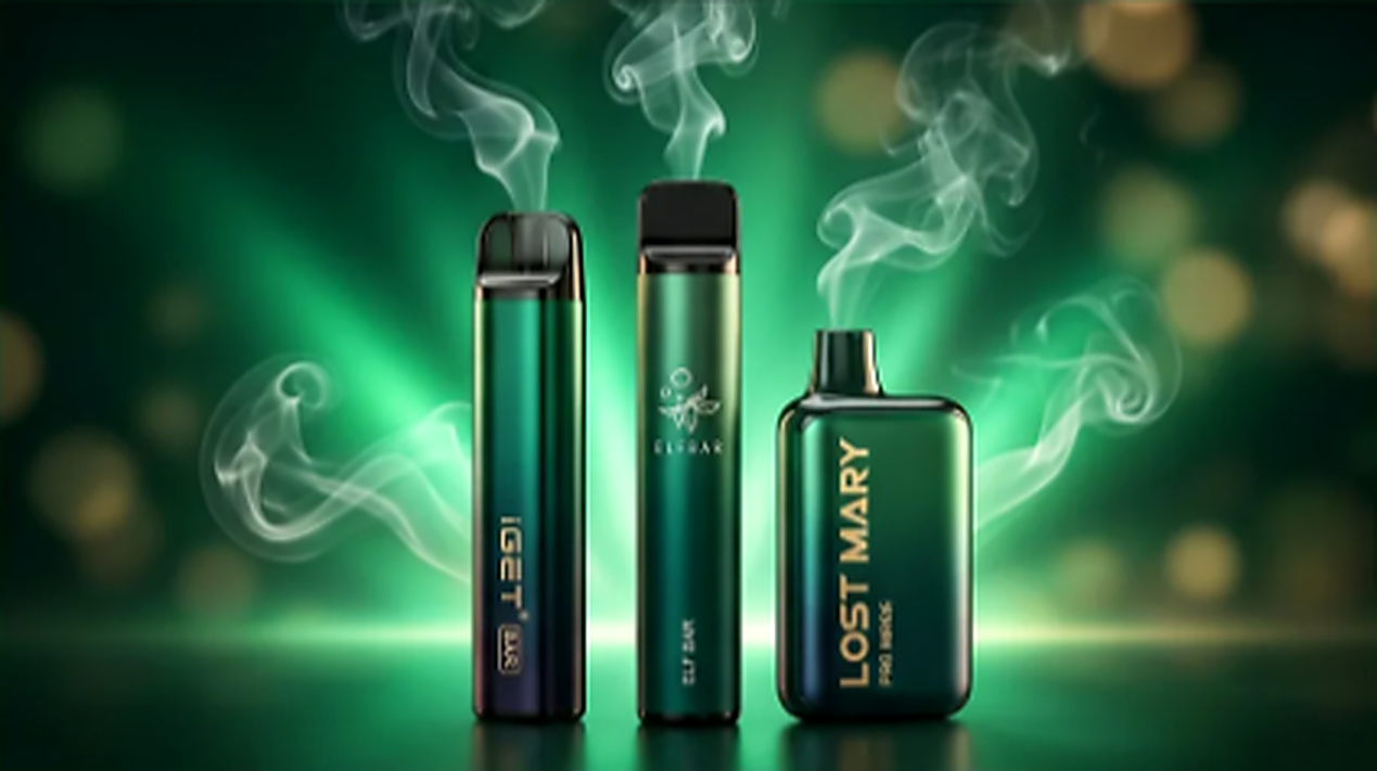 Premium Original Vapes Showcase - IGET, Elf Bar, Lost Mary in Chennai
